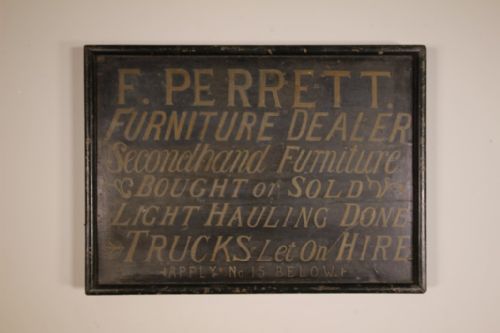 Fabulous Large English Antique Trade Sign – All Original
