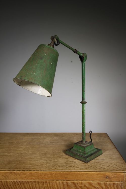 Edwardian Antique Dugdills Patent Table Lamp