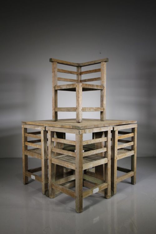 1930’S Heals Garden Dining Set by Lister – Retailed by Heals