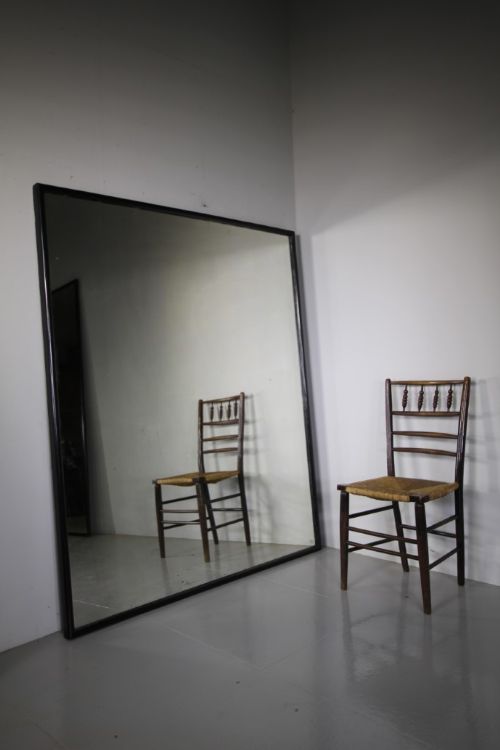 Large 19th Century Antique Outfitters Shop Mirror
