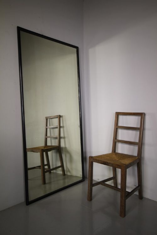 English 19th Century Antique Shop Wall Mirror