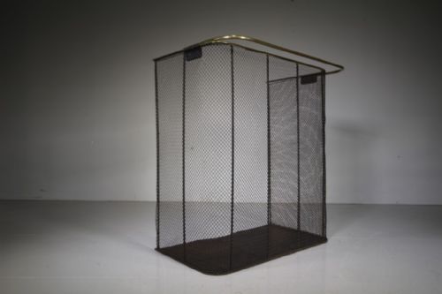 Large English 19th Century Antique Nursery Fire Guard