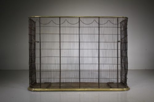 English Regency Antique Swag Fire Guard
