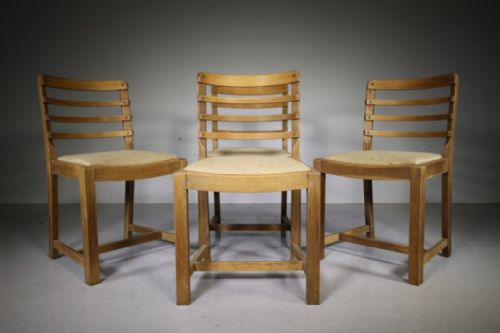 Set of Four Heals 1930’S Oak Dining Chairs