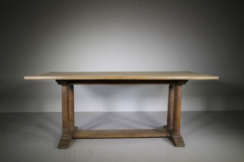 Heals Tilden Antique Oak Refectory Dining Table