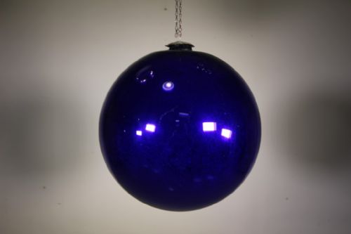 fig 1. English 19th Century Antique Witch Ball Ref 26