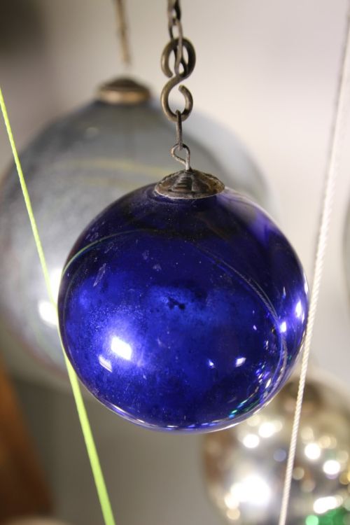 English 19th Century Antique Witch Ball Ref 2