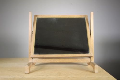 Heals 1920’S Oak Toilet Mirror – Labelled
