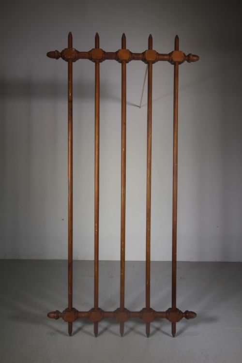 19th Century English Antique Pine Hanging Rack