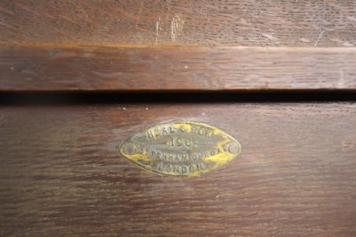 EARLY HEALS ANTIQUE OAK NEWYLN DRESSING TABLE - ADDITIONAL PHOTO 1