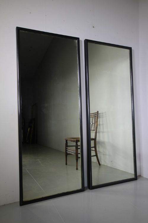 Pair of English 19th Century Antique Shop Fitting Mirrors