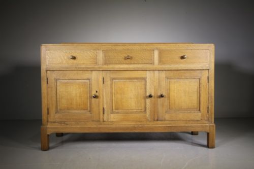 Heals of London Large Antique Oak Dresser Base