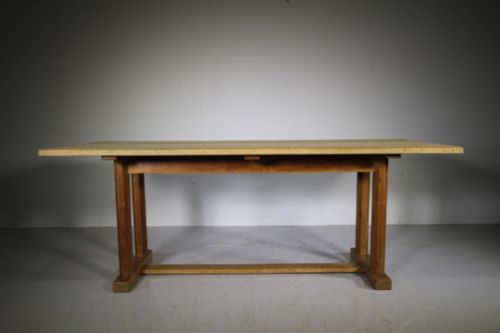 
1930’S Oak Refectory Dining Table by Russell