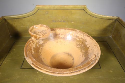 RARE 19TH CENTURY VERWOOD ANTIQUE WASH BOWL SOAP DISH - ADDITIONAL PHOTO 3