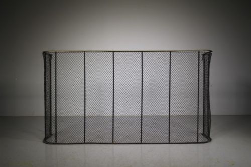 Large English 19th Century Antique Fire Guard