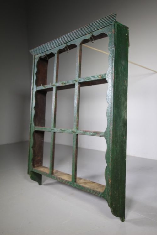 
Early 18th Century Antique Delft Rack in the Original Paint