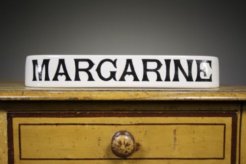 Large Antique Margarine Grocer’s Slab by Parnall & Sons