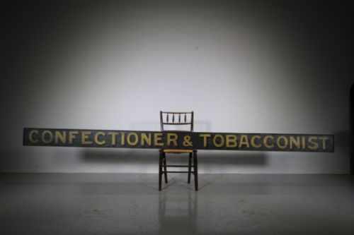 Fabulous Large 19th Century Antique Trade Sign – All Original