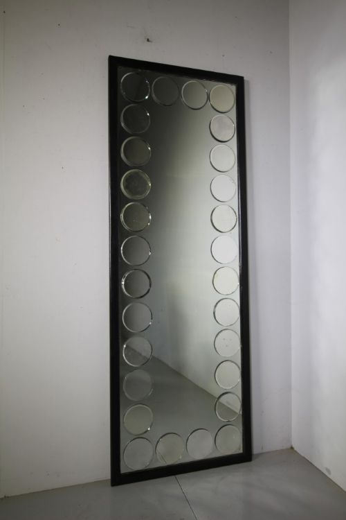 

English Interesting Antique Wall Mirror
