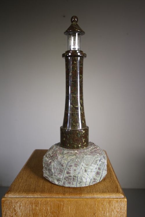 Cornish Edwradian Antique Lighthouse Table Lamp