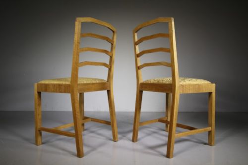 SET OF SIX HEALS 1920S DINING CHAIRS LABELLED - ADDITIONAL PHOTO 5