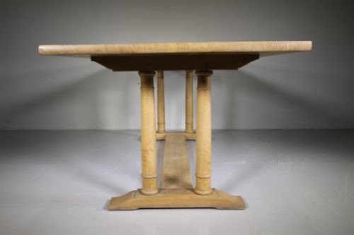 HEALS LARGE 1930S TILDEN OAK DINING TABLE - ADDITIONAL PHOTO 6