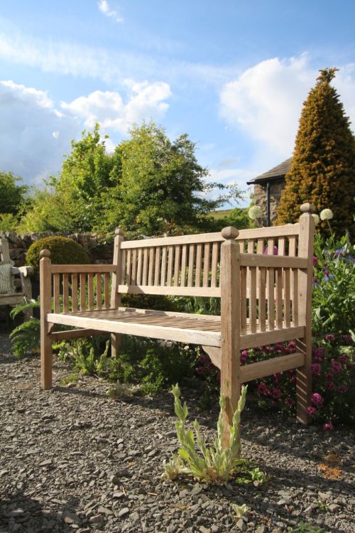 
Heals of London Edwardian Antique Garden Bench