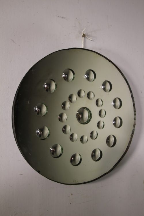 Large 19th Century English Antique Sorcerer Wall Mirror