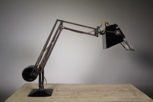 1930’S Horstmann Pluslife Anglepoise Style Table Lamp