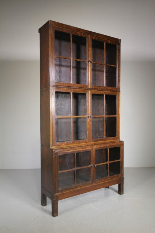 Heals of London 1930’S Oak Stacking Bookcase