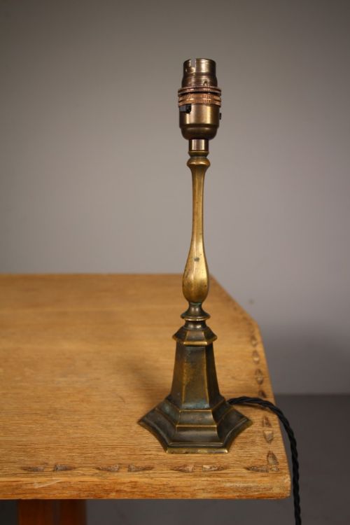 English Antique Faraday & Sons Table Lamp – Stamped