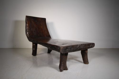 Amazing Large Scale Antique Tree Bench Seat