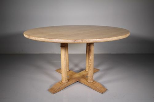 Heals 1930’S Tilden Range Oak Circular Dining Table