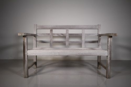 Rare Design Heals 1920’S Teak Garden Bench