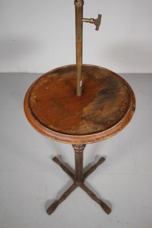 19TH CENTURY ENGLISH ANTIQUE SHAVING MIRROR STAND - ADDITIONAL PHOTO 1