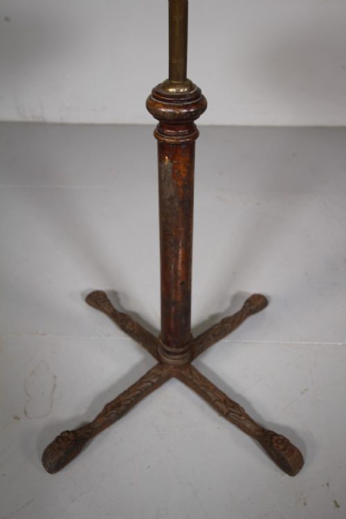 19TH CENTURY ENGLISH ANTIQUE SHAVING MIRROR STAND - ADDITIONAL PHOTO 3