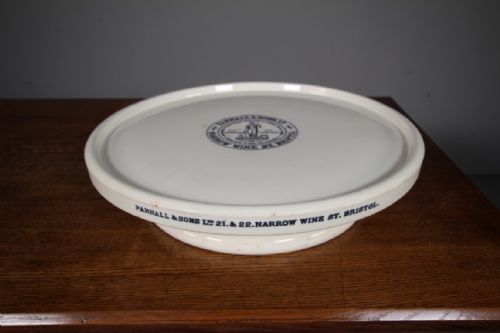 Rare 19th Century Creamware Antique Shop Display Stand by Parnall & Sons