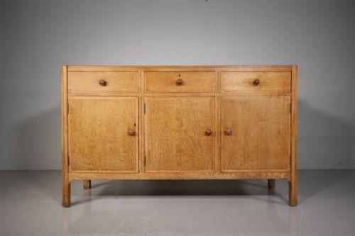 1920’S Heals of London Oak Sideboard – Labelled
