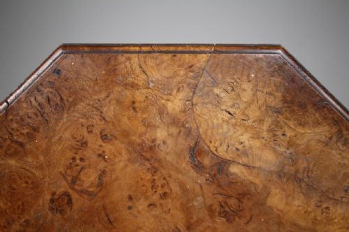 ENGLISH ARTS CRAFTS ANTIQUE OAK SIDE TABLE - ADDITIONAL PHOTO 4