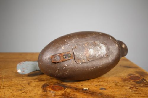 ORIGINAL ENGLISH EDWARDIAN ANTIQUE DECOY DUCK - ADDITIONAL PHOTO 2