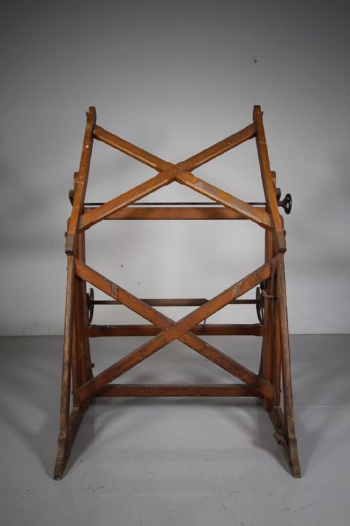 ENGLISH 19TH CENTURY ANTIQUE ARCHITECTS DRAWING BOARD STAND - ADDITIONAL PHOTO 5