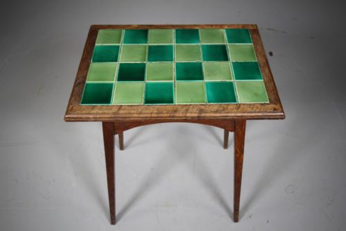 LIBERTY LONDON 19TH CENTURY ANTIQUE OAK HEART MOTIF SIDE TABLE - ADDITIONAL PHOTO 2