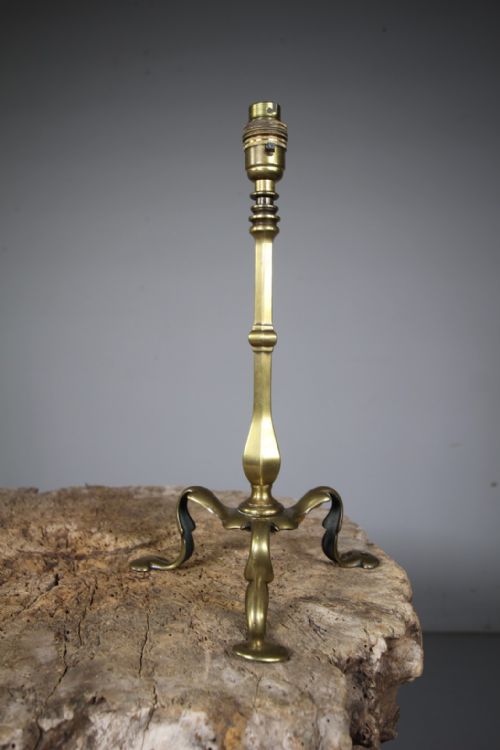 FARADAY SONS ANTIQUE BRASS PULMAN TABLE LAMP - ADDITIONAL PHOTO 3