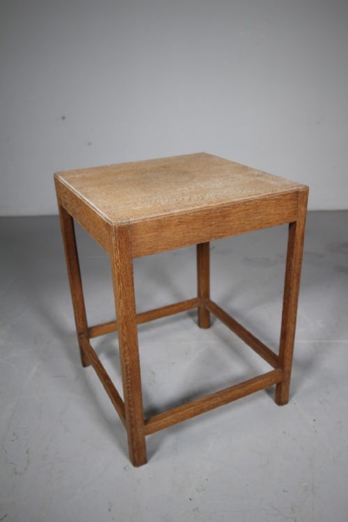 Simple Heals of London 1920'S Oak Side Table