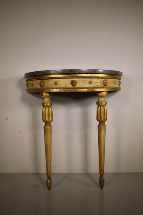 19th Century Antique Original Painted Pine Side Table