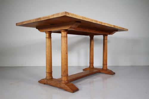 Heals Antique Oak Tilden Dining Table – Labelled
