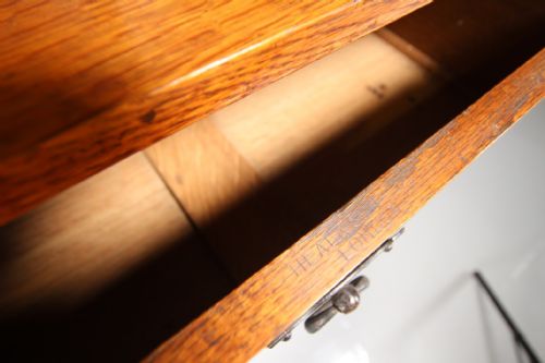 EARLY HEALS OF LONDON ANTIQUE OAK DRESSER - ADDITIONAL PHOTO 1