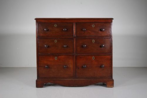 English Georgian Antique Haberdasher's Chest of Drawers