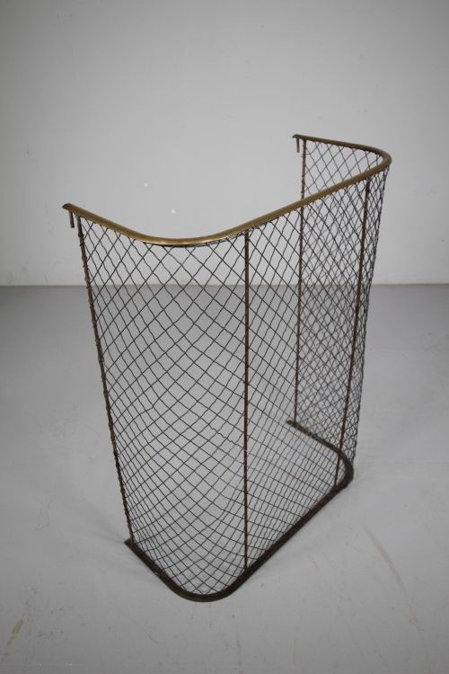 Tall English 19th Century Antique Fire Guard 