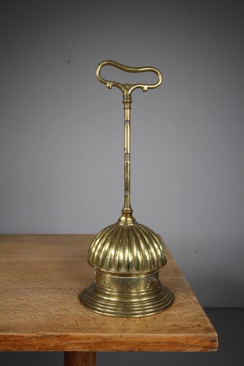 William Tonks & Sons Antique Heavy Brass Door Porter 